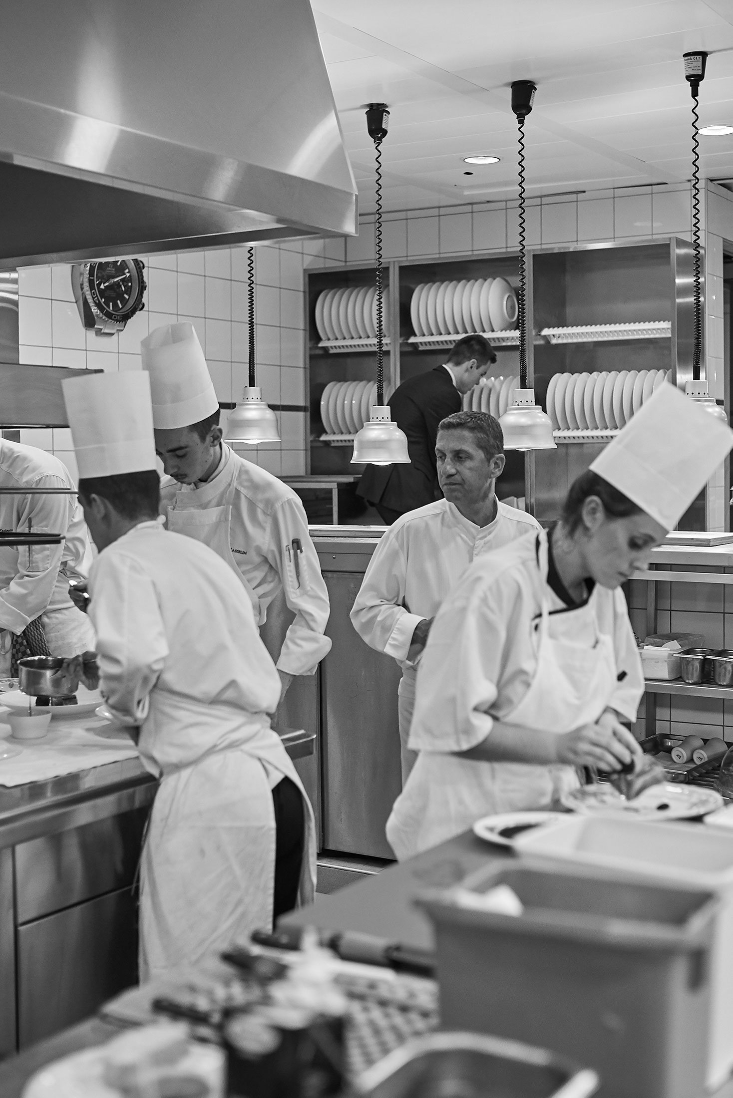 Inside chef Dominique Gauthier’s kitchen Beau-Rivage Genève hotel
