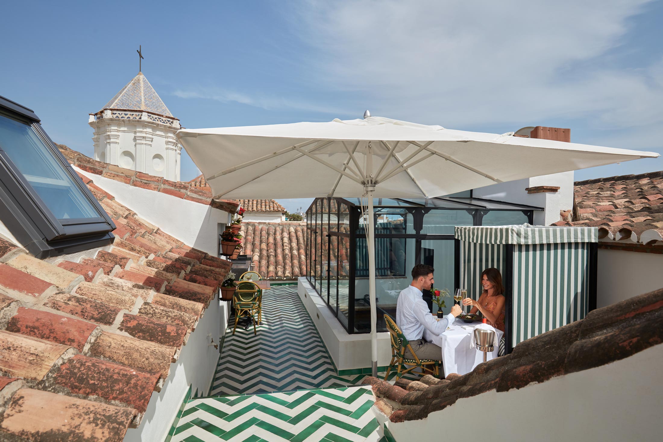 San Lucas roof photography hotel claude marbella terrace theflatstudios