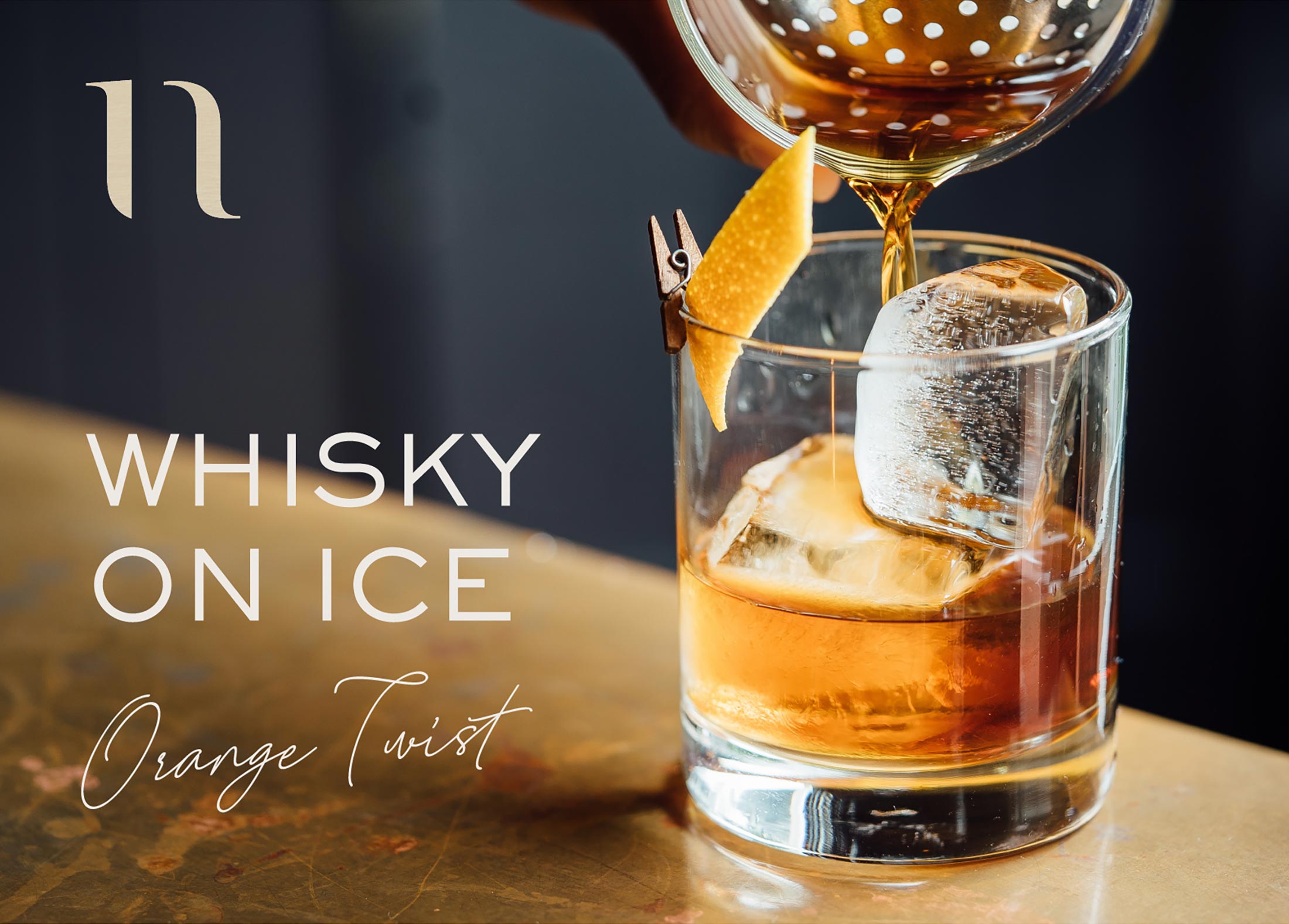 cocktail bar branding whisky