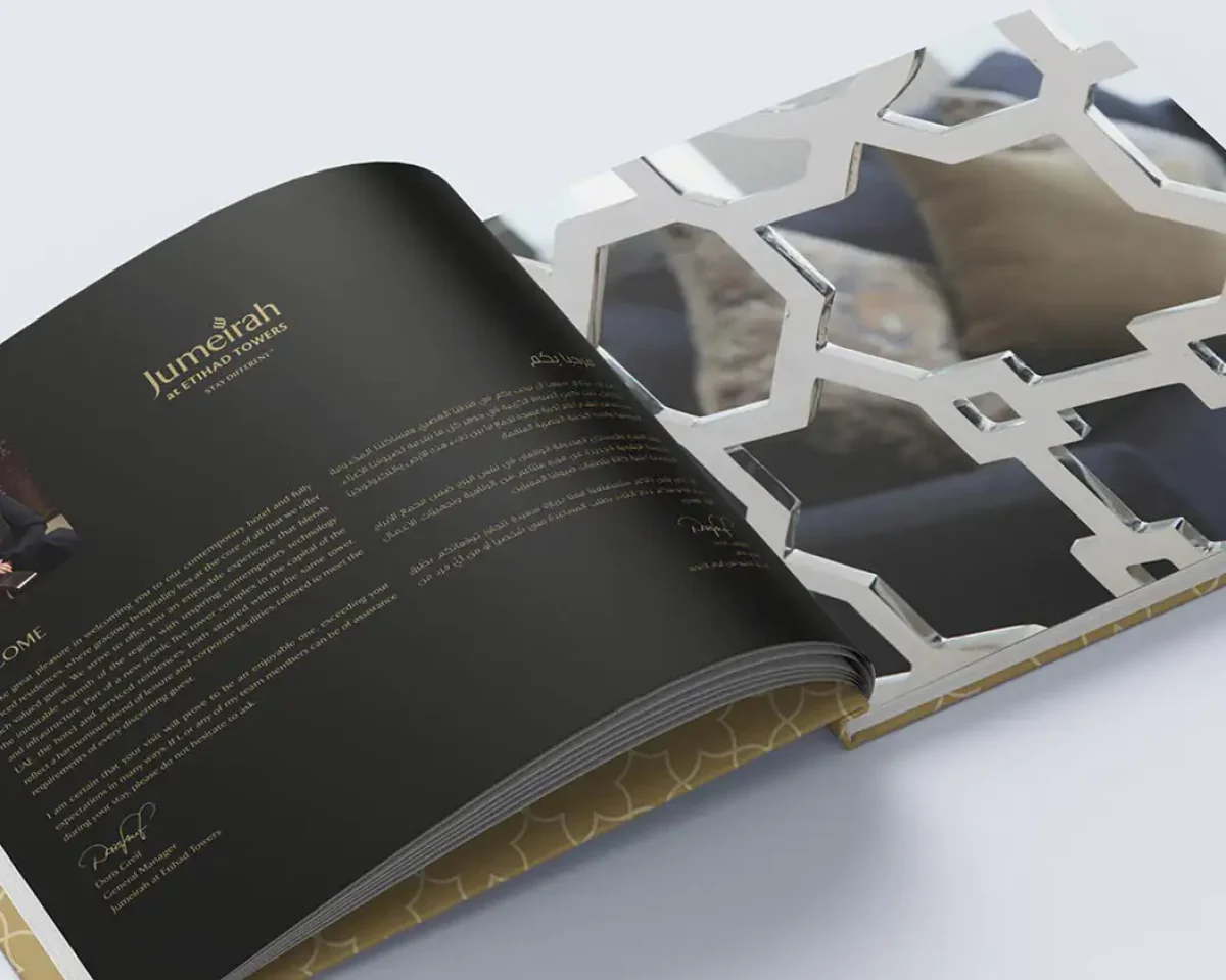 Jumeirah at Etihad Towers Editorial Design