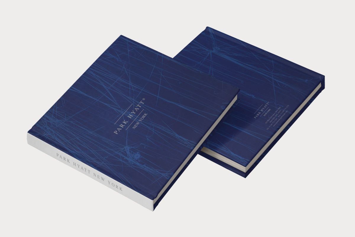 diseño de portada park hyatt new york