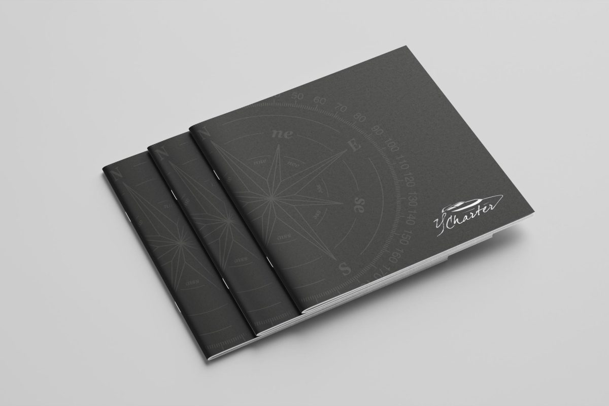 brochure dossier portada empresa yates alquiler